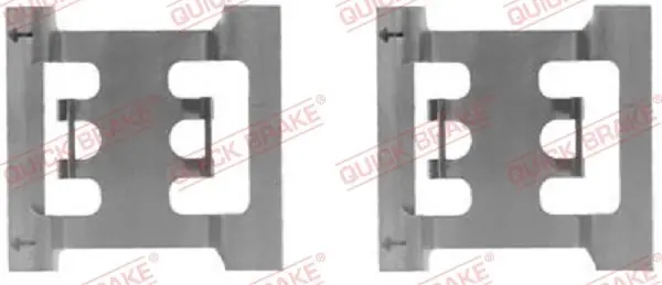 Bestseller Zestaw akcesoriów, klocki hamulcowe QUICK BRAKE 109-1083