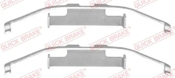 Zestaw akcesoriów, klocki hamulcowe QUICK BRAKE 109-1097 Taniej