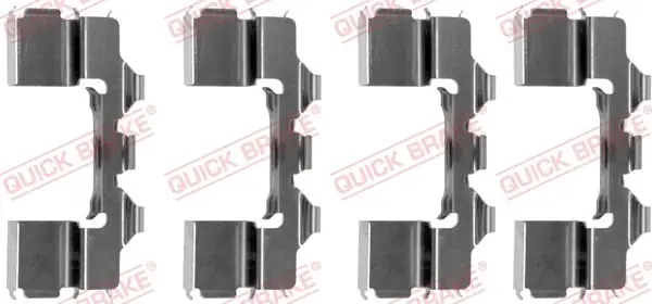 Zestaw akcesoriów, klocki hamulcowe QUICK BRAKE 109-1104 Rabat
