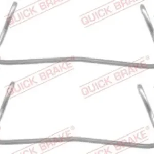 Zestaw akcesoriów, klocki hamulcowe QUICK BRAKE 109-1123 Wysoka jakość