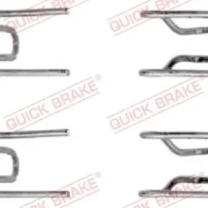 Zestaw akcesoriów, klocki hamulcowe QUICK BRAKE 109-1152 Premium