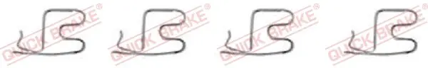 Zestaw akcesoriów, klocki hamulcowe QUICK BRAKE 109-1219 Ekspresowa dostawa
