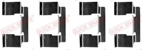 Zestaw akcesoriów, klocki hamulcowe QUICK BRAKE 109-1235 Tylko do końca tygodnia