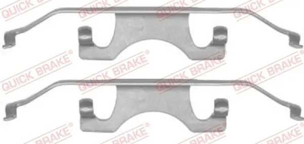 Szybka wysyłka Zestaw akcesoriów, klocki hamulcowe QUICK BRAKE 109-1241