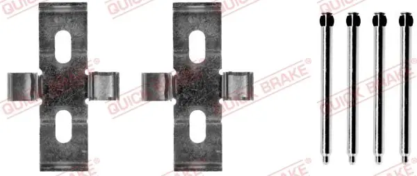 Tylko dziś Zestaw akcesoriów, klocki hamulcowe QUICK BRAKE 109-1248