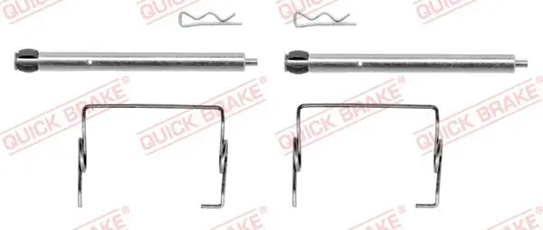 Zestaw akcesoriów, klocki hamulcowe QUICK BRAKE 109-1267 Ograniczona ilość