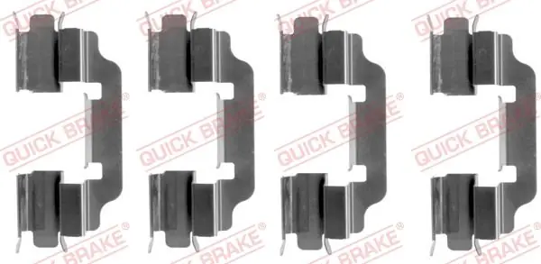 Zestaw akcesoriów, klocki hamulcowe QUICK BRAKE 109-1601 Hit sprzedaży