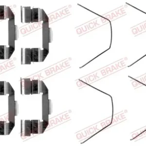 Zestaw akcesoriów, klocki hamulcowe QUICK BRAKE 109-1607 Bezpieczna płatność
