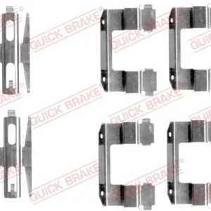 Zestaw akcesoriów, klocki hamulcowe QUICK BRAKE 109-1618 Łatwy zwrot