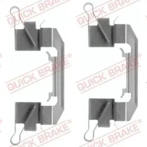 Zestaw akcesoriów, klocki hamulcowe QUICK BRAKE 109-1626 Łatwy zwrot