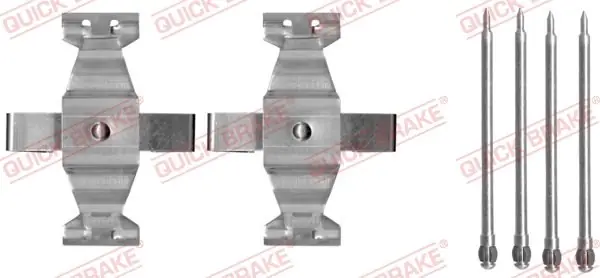 Promocja Zestaw akcesoriów, klocki hamulcowe QUICK BRAKE 109-1636