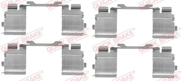 Zestaw akcesoriów, klocki hamulcowe QUICK BRAKE 109-1730 Popularny