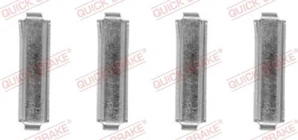Premium Zestaw akcesoriów, klocki hamulcowe QUICK BRAKE 109-1771