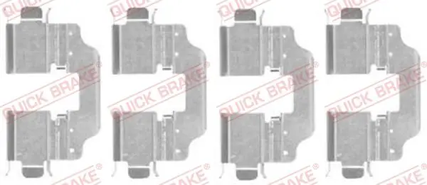 Zestaw akcesoriów, klocki hamulcowe QUICK BRAKE 109-1773 Ostatnie sztuki