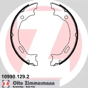 Zestaw szczęk hamulcowych, hamulec postojowy ZIMMERMANN 10990.129.2 Darmowa dostawa