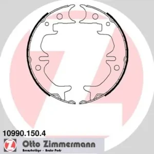 Zestaw szczęk hamulcowych, hamulec postojowy ZIMMERMANN 10990.150.4 Ostatnia szansa