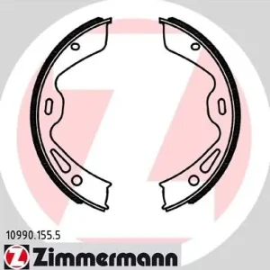 Zestaw szczęk hamulcowych, hamulec postojowy ZIMMERMANN 10990.155.5 Okazja