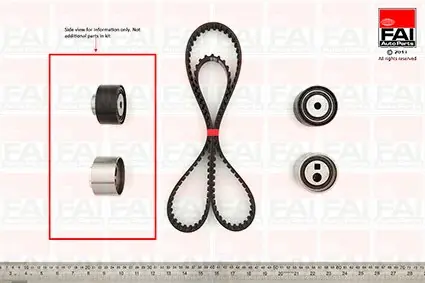 Ostatnie sztuki Zestaw paska rozrządu FAI AUTOPARTS TBK111
