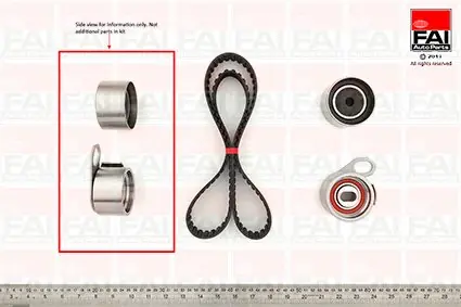 Zestaw paska rozrządu FAI AUTOPARTS TBK115 Ostatnie sztuki