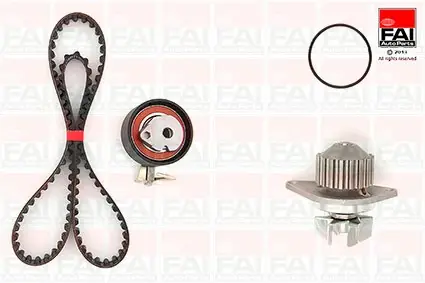 Pompa wodna + zestaw paska rozrządu FAI AUTOPARTS TBK145-6344 Łatwy zwrot