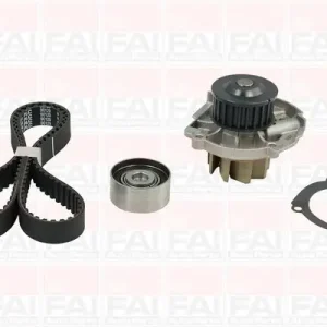 Dostępne od ręki Pompa wodna + zestaw paska rozrządu FAI AUTOPARTS TBK371-6519