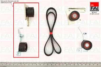 Zestaw paska rozrządu FAI AUTOPARTS TBK39 Oferta czasowa