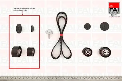 Zestaw paska rozrządu FAI AUTOPARTS TBK460 Super okazja