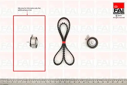 Zestaw paska rozrządu FAI AUTOPARTS TBK53 Najlepsza cena
