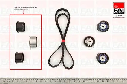 Zestaw paska rozrządu FAI AUTOPARTS TBK54 Do wyczerpania zapasów