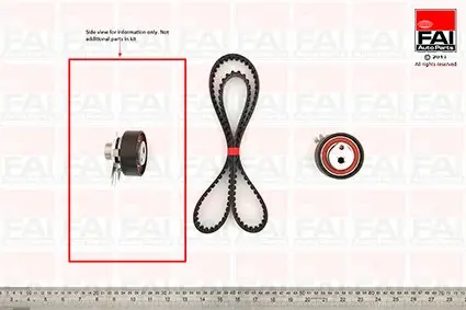 Oferta limitowana Zestaw paska rozrządu FAI AUTOPARTS TBK76