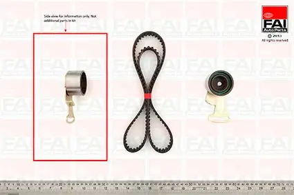 Szybka wysyłka Zestaw paska rozrządu FAI AUTOPARTS TBK81