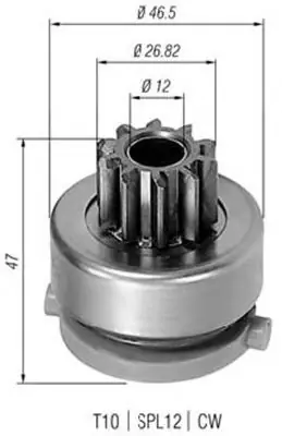 Bendiks rozrusznika MAGNETI MARELLI AMB0423 F3RZ11350A Ostatnie sztuki