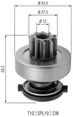 Zamów teraz Bendiks rozrusznika MAGNETI MARELLI AMB0376 9002336223