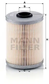 Bezpieczna płatność Filtr paliwa MANN-FILTER P733/1X P7331X